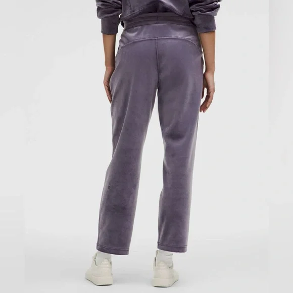 Lululemon• Scuba Straight-Leg Pant 7/8 *Velvet• Nightfall Purple•RARE NWT•XL - Picture 5 of 11